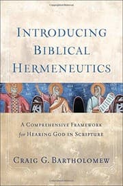 Tapa de Introducing Biblical Hermeneutics
