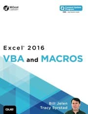 Tapa de Excel 2016 VBA and Macros