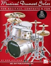 Tapa de Musical Drumset Solos for Recitals, Contests and Fun
