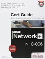 Tapa de CompTIA Network+ N10-006 Pearson uCertify Course and Labs and Textbook Bundle