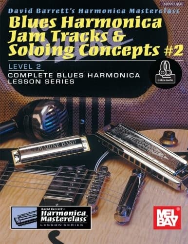 Tapa de Blues Harmonica Jam Tracks & Soloing Concepts #2