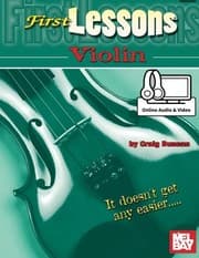 Tapa de First Lessons Violin