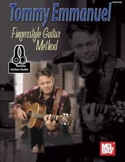 Tapa de Tommy Emmanuel Fingerstyle Guitar Method