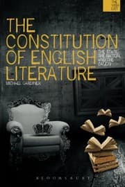 Tapa de The Constitution of English Literature