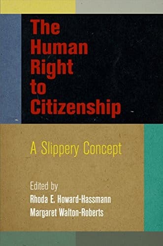 Tapa de The Human Right to Citizenship