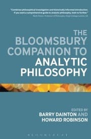 Tapa de The Bloomsbury Companion to Analytic Philosophy