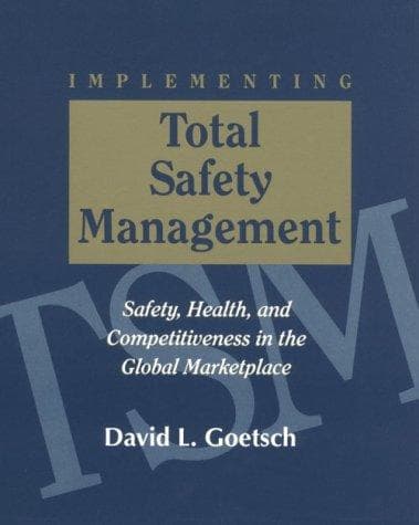 Tapa de Implementing total safety management