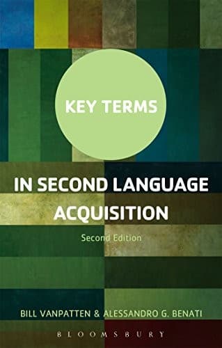 Tapa de Key Terms in Second Language Acquisition
