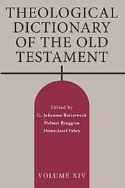 Tapa de Theological Dictionary of the Old Testament, Volume XIV