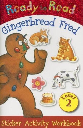 Tapa de Ready to Read Gingerbread Fred Sticker Activity Workbook