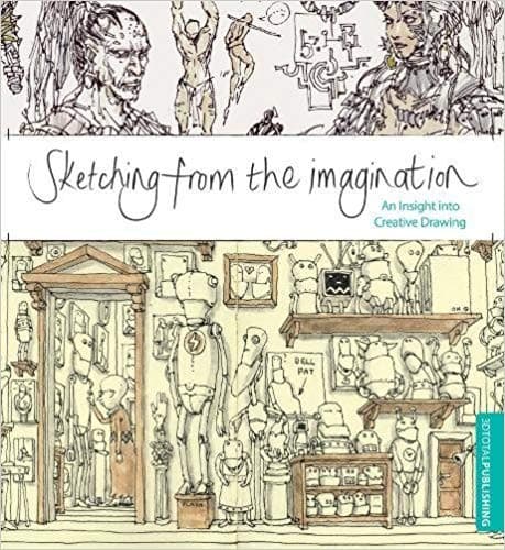 Tapa de Sketching from the imagination