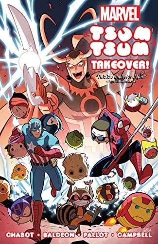 Tapa de Marvel "Tsum Tsum"