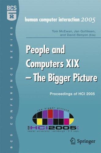Tapa de People and computers XIX