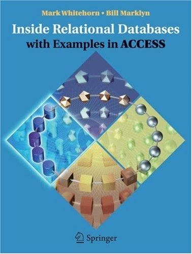 Tapa de Inside relational databases with examples in Access