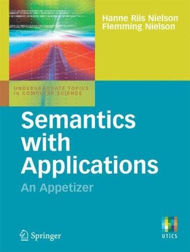 Tapa de Semantics with applications
