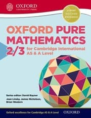 Tapa de Mathematics for Cambridge International AS & A Level Oxford Pure Mathematics 2 & 3 for Cambridge International AS & A Level