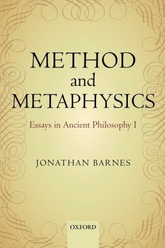 Tapa de Method and Metaphysics