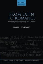 Tapa de From Latin to romance