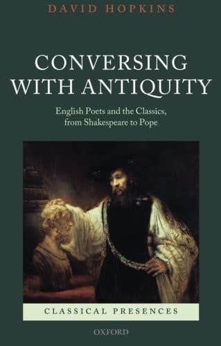 Tapa de Conversing with Antiquity