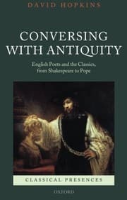 Tapa de Conversing with Antiquity