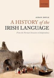 Tapa de A History of the Irish Language