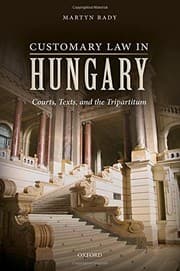Tapa de Customary Law in Hungary