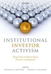 Tapa de Institutional Investor Activism