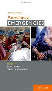 Tapa de Anesthesia Emergencies