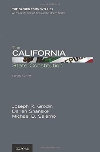 Tapa de The California State Constitution