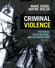 Tapa de Criminal violence
