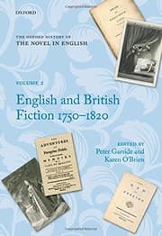 Tapa de The Oxford History of the Novel in English : Volume 2