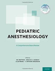Tapa de Pediatric Anesthesiology