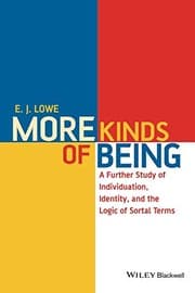 Tapa de More Kinds of Being