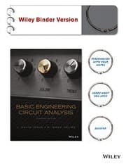 Tapa de Basic Engineering Circuit Analysis, Binder Ready Version