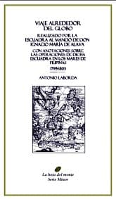 Tapa de Viaje alrededor del globo realizado por la escuadra al mando de Don Ignacio María de Álava