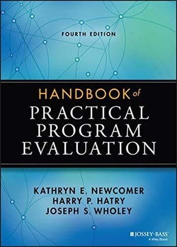 Tapa de Handbook of Practical Program Evaluation