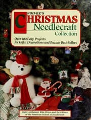 Tapa de Rodale's Christmas needlecraft collection
