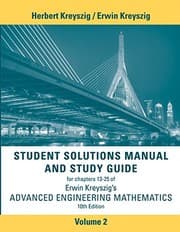 Tapa de Student Solutions Manual Advanced Engineering Mathematics, Volume 2