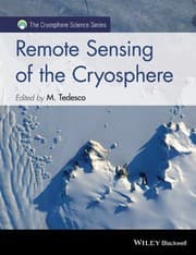 Tapa de Remote Sensing of the Cryosphere