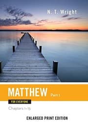 Tapa de Matthew for Everyone, Part 1-Enlarged Print Edition