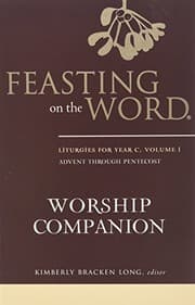 Tapa de Feasting on the Word Worship Companion, Year C - Two-Volume Set