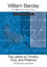 Tapa de The Letters to Timothy, Titus, and Philemon - Enlarged Print Edition