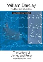 Tapa de The Letters of James and Peter - Enlarged Print Edition