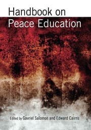 Tapa de Handbook on Peace Education