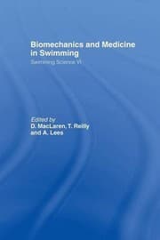 Tapa de Biomechanics and Medicine in Swimming V1