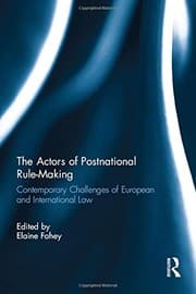 Tapa de The Actors of Postnational Rule-Making