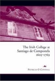 Tapa de The Irish College at Santiago De Compostela, 1605-1769
