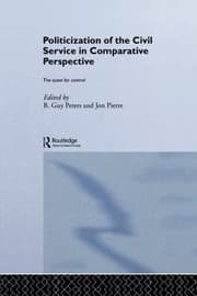 Tapa de The Politicization of the Civil Service in Comparative Perspective