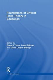 Tapa de Foundations of Critical Race Theory in Education