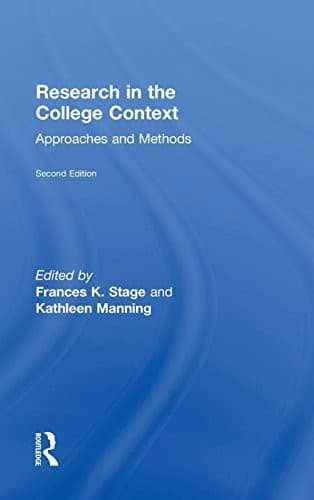 Tapa de Research in the College Context